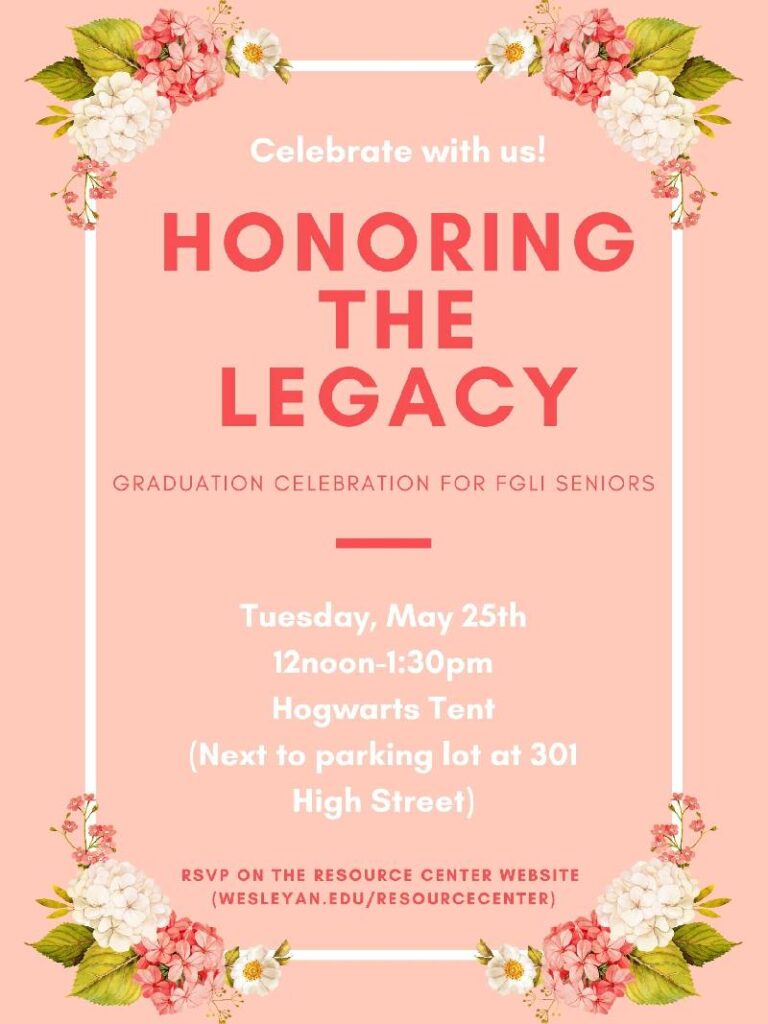 FGLI Grad Celebration Flyer